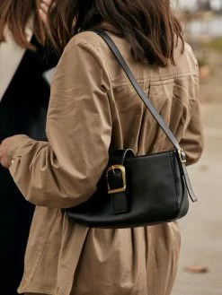 Rylan Soft Baguette Bag -UNDONE shop The UNDONE Rylan Soft Baguette Black 1024x1024