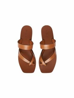A.Emery Carter Sandal -UNDONE shop The Undone A.Emery Carter Sandals Deep Tan Top Low 1024x1024 1