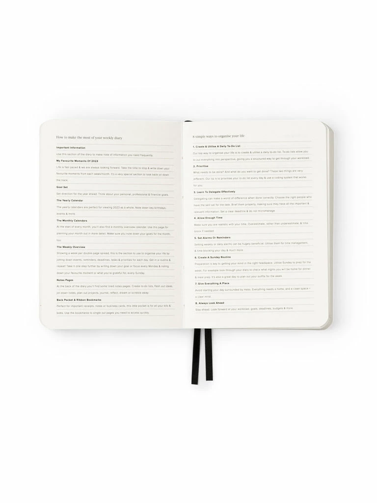 An Organised Life 2023 B7 Weekly Diary 6 An Organised Life 2023 B7 Weekly Diary - Image 5