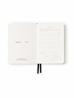 An Organised Life 2023 B7 Weekly Diary -UNDONE shop The Undone AOL B7 2023 Diary Monthly Overview 1024x1024 2