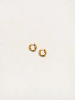 All Blues Almost Carved Earrings