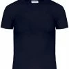 Arnsdorf Organic Fitted Rib Tee 1 Arnsdorf Organic Fitted Rib Tee -UNDONE shop The Undone Arnsdorf Organic Fitted Ribbed Tee Midnight Low 1024x1024