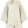 Deiji Studios The 03 Linen Loungewear Set Short 2 Deiji Studios The 03 Linen Loungewear Set Short -UNDONE shop The Undone Deiji Studios oatmeal Short Set Lo 1024x1024