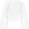 Dominique Healy Anna Frill Blouse 1 Dominique Healy Anna Frill Blouse -UNDONE shop The Undone Dominique Healy Anna Frill Blouse White Linen Low 1024x1024 1