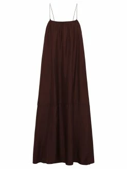 UNDONE shop 25 ESSE Studios Gathered Silk Dress