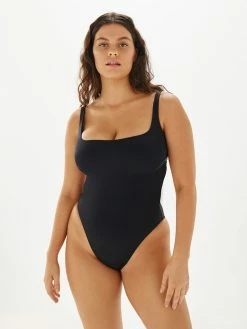Form And Fold The Square Swimsuit -UNDONE shop The Undone Form and Fold The Square Black 1024x1024
