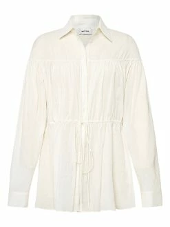 Matteau Embroidered Drawcord Tunic