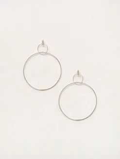 Natasha Schweitzer Double Drop Hoop Earrings