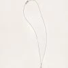 Natasha Schweitzer Jennifer Necklace -UNDONE shop The Undone Natasha Schweitzer Jennifer Necklace Silver Low 1024x1024