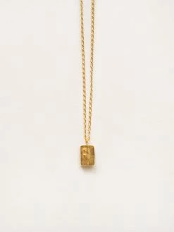 Released From Love Braille Alphabet Necklace 42 Released From Love Braille Alphabet Necklace -UNDONE shop The Undone Released From Love Braille Necklace Letters Gold B Low 1024x1024