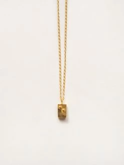 Released From Love Braille Alphabet Necklace 45 Released From Love Braille Alphabet Necklace -UNDONE shop The Undone Released From Love Braille Necklace Letters Gold E Low 1024x1024