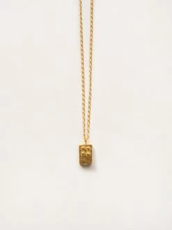 Released From Love Braille Alphabet Necklace 47 Released From Love Braille Alphabet Necklace -UNDONE shop The Undone Released From Love Braille Necklace Letters Gold G Low 1024x1024