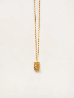 Released From Love Braille Alphabet Necklace 57 Released From Love Braille Alphabet Necklace -UNDONE shop The Undone Released From Love Braille Necklace Letters Gold R Low 1024x1024