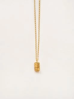 Released From Love Braille Alphabet Necklace 60 Released From Love Braille Alphabet Necklace -UNDONE shop The Undone Released From Love Braille Necklace Letters Gold V Low 1024x1024