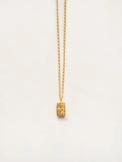 Released From Love Braille Alphabet Necklace 61 Released From Love Braille Alphabet Necklace -UNDONE shop The Undone Released From Love Braille Necklace Letters Gold W Low 1024x1024