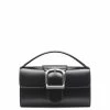 Rylan Mini Satchel With Silver And Flat Handle 1 Rylan Mini Satchel With Silver And Flat Handle -UNDONE shop The Undone Rylan 10.1S Black Mini Satchel with Flat Handle and Silver Buckle 1 Low 1024x1024