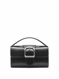 Rylan Mini Satchel With Silver And Flat Handle