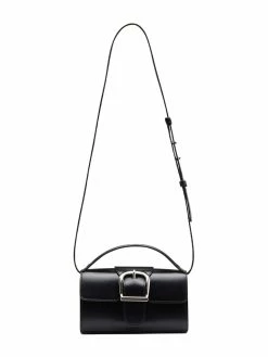 Rylan Mini Satchel With Silver And Flat Handle 15 Rylan Mini Satchel With Silver And Flat Handle -UNDONE shop The Undone Rylan 10.1S Black Mini Satchel with Flat Handle and Silver Buckle 4 Low 1024x1024