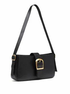 Rylan Soft Baguette Bag -UNDONE shop The Undone Rylan 12 1 Soft Baguette with Buckle Black 2 Low 1024x1024