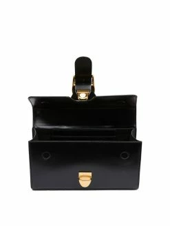 Rylan Small Satchel With Long Handle 14 Rylan Small Satchel With Long Handle -UNDONE shop The Undone Rylan 14.1 Black Small Satchel with Long Handle 3 Low 1024x1024