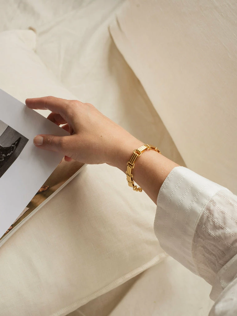 Rylan Flat Link Bracelet 5 Rylan Flat Link Bracelet - Image 3