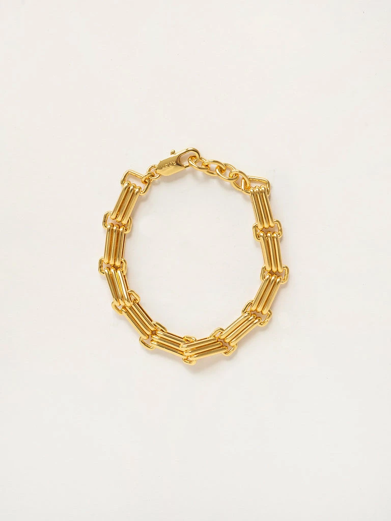 Rylan Flat Link Bracelet 3 Rylan Flat Link Bracelet