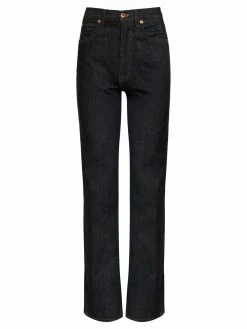 SLVRLAKE London High Rise Straight Leg Jean
