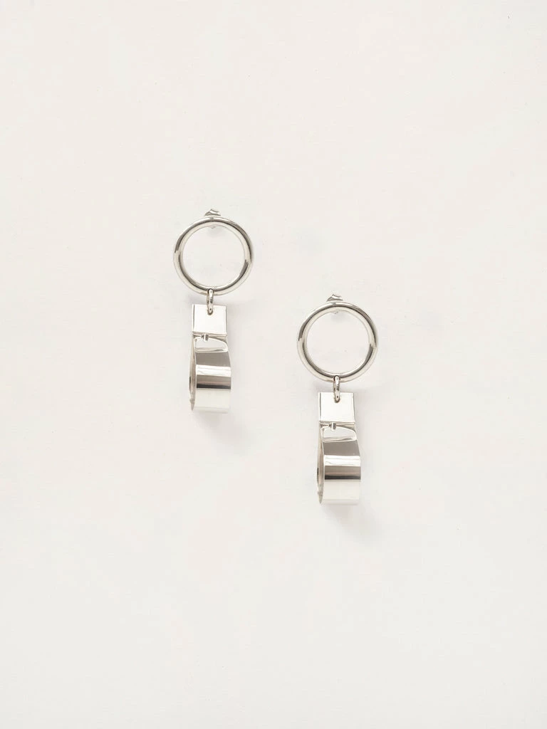 Sara Robertsson Round + Drop Earrings 3 Sara Robertsson Round + Drop Earrings