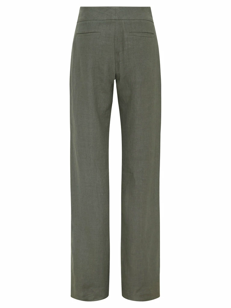 St. Agni Linen Mid Rise Straight Pants 11 St. Agni Linen Mid Rise Straight Pants - Image 9