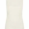 St. Agni Linen Square Neck Top -UNDONE shop The Undone St Agni Linen Square Neck Top Ivory Front Low 1024x1024