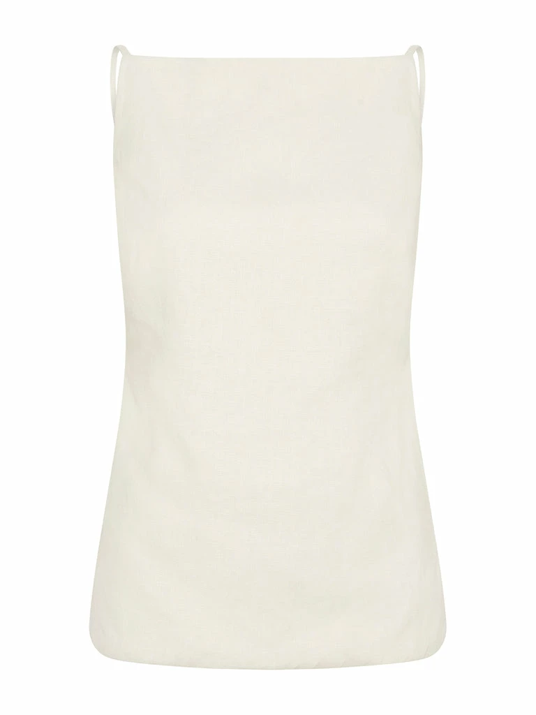 St. Agni Linen Square Neck Top 3 St. Agni Linen Square Neck Top