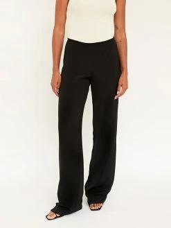 BEARE PARK Silk Crepe Relaxed Pant -UNDONE shop TheUNDONE BearePark SilkCrepeRelaxedPant Black C 1024x1024