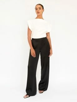 Christopher Esber Bias Trouser -UNDONE shop TheUNDONE ChristopherEsber BiasTrouser Black FF 1024x1024 1