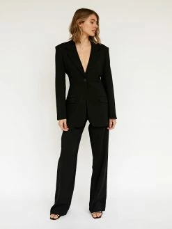 Christopher Esber Redux Contoured Blazer -UNDONE shop TheUNDONE ChristopherEsber ReduxContouredBlazer ReduxTrouser Black FF 1024x1024