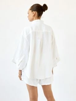 Deiji Studios The 03 Linen Loungewear Set Short 16 Deiji Studios The 03 Linen Loungewear Set Short -UNDONE shop TheUNDONE DeijiStudios 03LinenLoungewearSetShort White FB 1024x1024