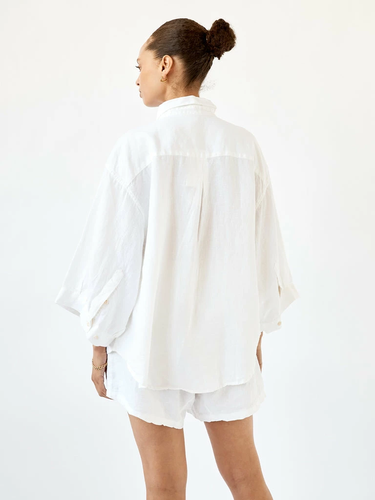 Deiji Studios The 03 Linen Loungewear Set Short 8 Deiji Studios The 03 Linen Loungewear Set Short - Image 6