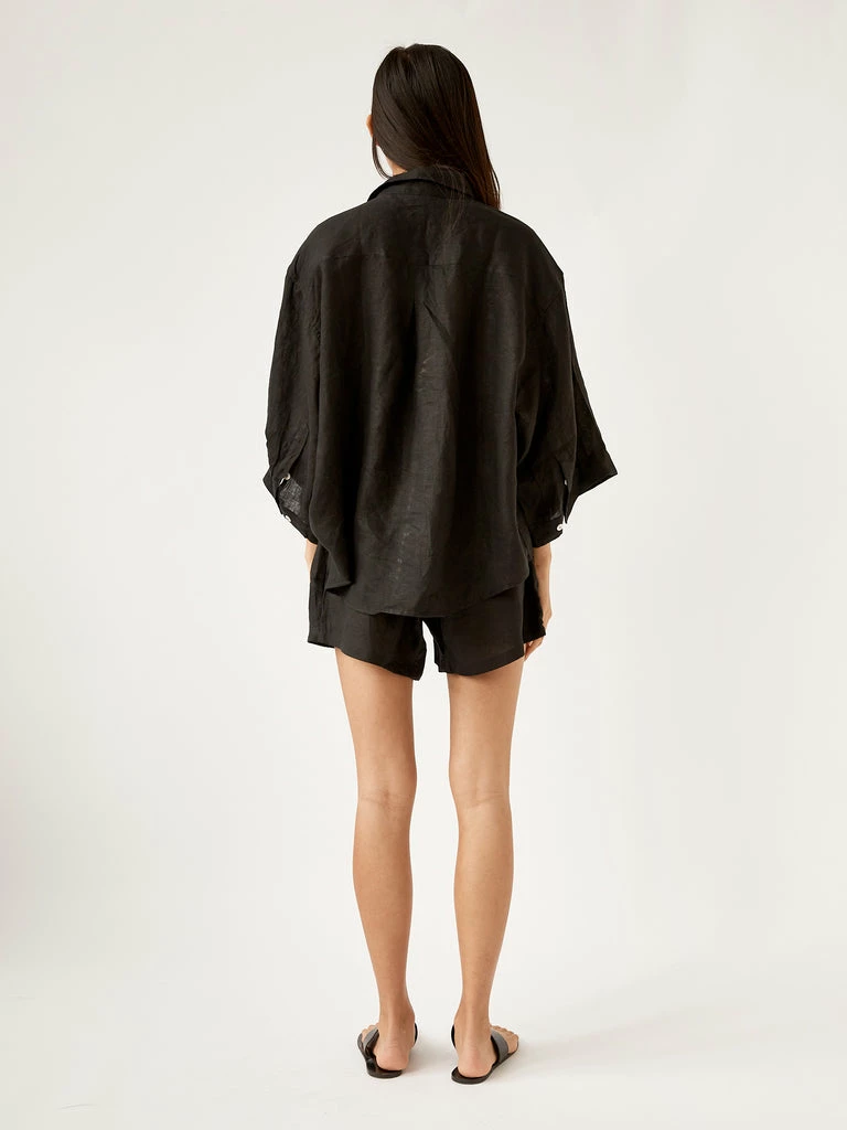 Deiji Studios The 03 Linen Loungewear Set Short 9 Deiji Studios The 03 Linen Loungewear Set Short - Image 7