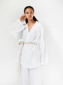 Deiji Studios The 01 Linen Loungewear Long Set 16 Deiji Studios The 01 Linen Loungewear Long Set -UNDONE shop TheUNDONE DeijiStudios Loungewearsetlong white C 1024x1024