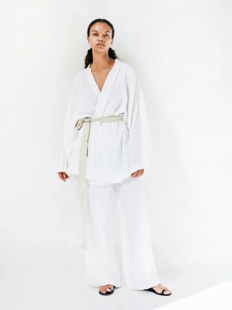 Deiji Studios The 01 Linen Loungewear Long Set 7 Deiji Studios The 01 Linen Loungewear Long Set - Image 5