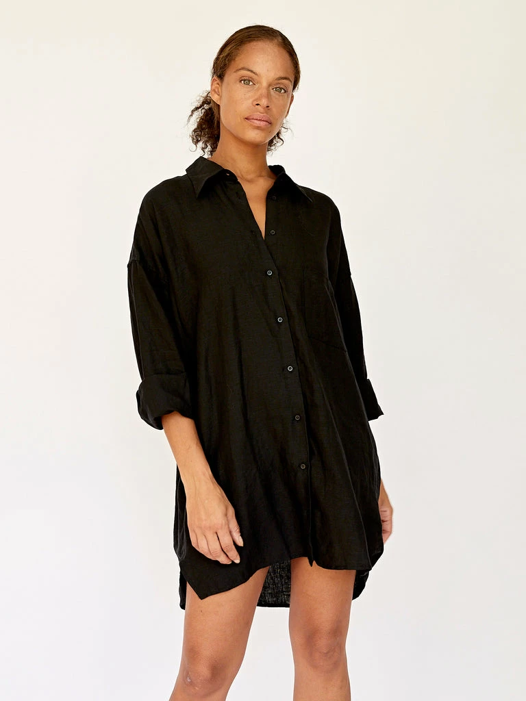 Deiji Studios The Oversized Shirt Dress 6 Deiji Studios The Oversized Shirt Dress - Image 4