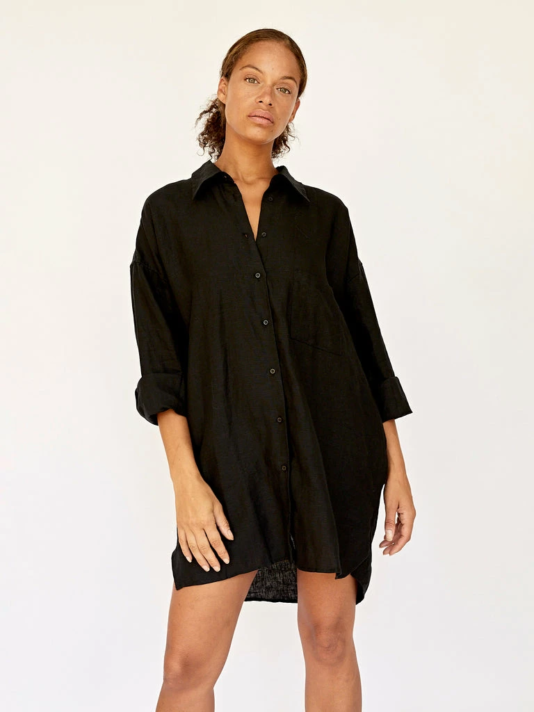 Deiji Studios The Oversized Shirt Dress 4 Deiji Studios The Oversized Shirt Dress - Image 2