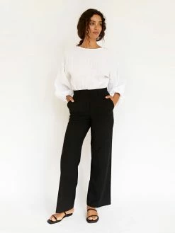 Dominique Healy Bella Blouse 14 Dominique Healy Bella Blouse -UNDONE shop TheUNDONE DominiqueHealu BellaBlouse White FF2 1024x1024 2