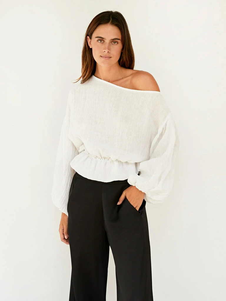 Dominique Healy Anna Frill Blouse 4 Dominique Healy Anna Frill Blouse - Image 2