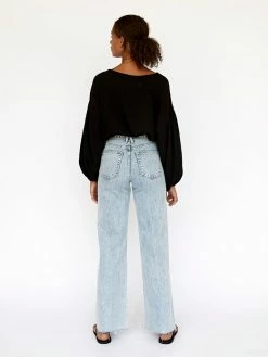 Dominique Healy Bella Blouse 27 Dominique Healy Bella Blouse -UNDONE shop TheUNDONE DominiqueHealy BellaBlouse Black FB2 1024x1024 1