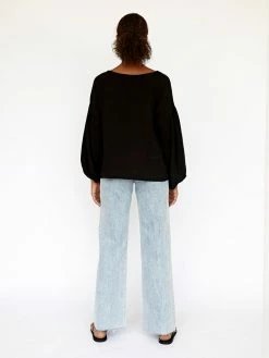 Dominique Healy Bella Blouse 25 Dominique Healy Bella Blouse -UNDONE shop TheUNDONE DominiqueHealy BellaBlouse Black FB 1024x1024 1