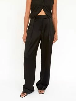 ESSE Studios Tailored Trouser -UNDONE shop TheUNDONE Esse TailoredTrouser Black C 1024x1024