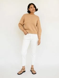 Faithfull The Brand Ganika Knit Sweater 8 Faithfull The Brand Ganika Knit Sweater -UNDONE shop TheUNDONE Faithfull Ganika Knit Sweater Cream RE DONE High Rise Stove Pipe White FF 587621f2 5ff2 4b0f 818b 0861f43baec8 1024x1024