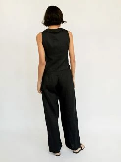 Faithfull The Brand El Toro Pants 11 Faithfull The Brand El Toro Pants -UNDONE shop TheUNDONE Faithfull Thalika Top Black El Toro Pants Black FB 1024x1024