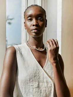 LIÉ STUDIO The Elly Necklace 7 LIÉ STUDIO The Elly Necklace -UNDONE shop TheUNDONE LieStudio EllyNecklace SofieRing Silver 1024x1024 2