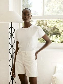 Marle Jean Short 20 Marle Jean Short -UNDONE shop TheUNDONE Marle JeanShort Ivory E 1024x1024